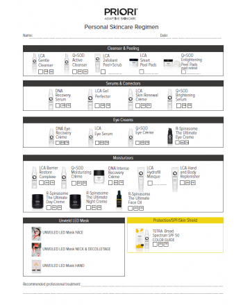 Personal regimen guide A5