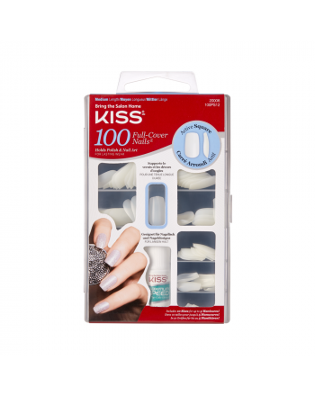 KISS 100PS12C Nails -  Active Square C