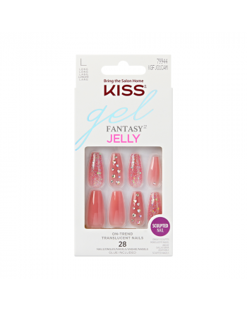Kiss Gel Fantasy Jelly Nails - Be Jelly