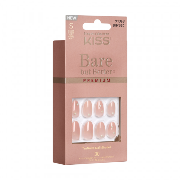 Kiss Bare-But-Better Premium Nails - Slay